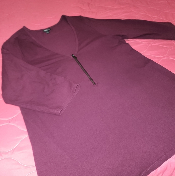 1/4 zip Torrid Shirt - Picture 1 of 5